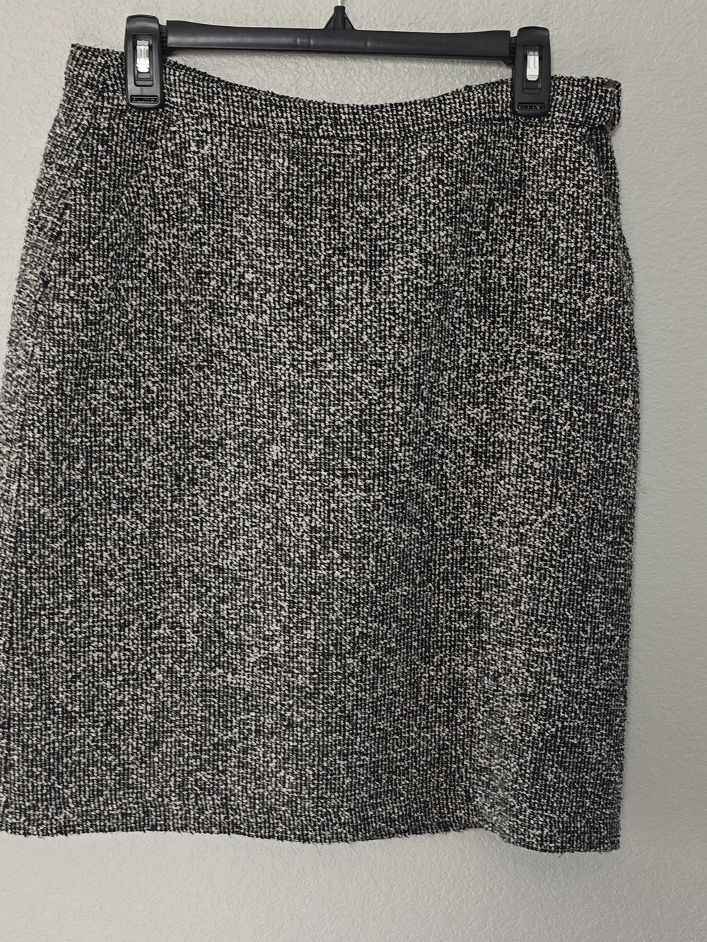 Liz Claiborne Black and White Tweed Pencil Skirt